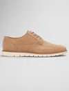 Joseph Abboud Plain Toe Oxfords In Brown