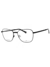 Joseph Abboud Rectangular Stainless Steel Eyeglasses For Men In Multi