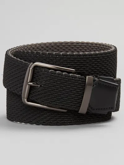 Joseph Abboud Reversible Stretch Elastic Web Belt