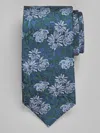 Joseph Abboud Scribbled Floral Tie In Multi