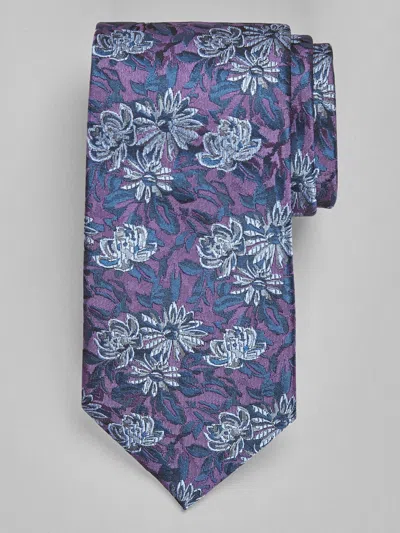 Joseph Abboud Scribbled Floral Tie