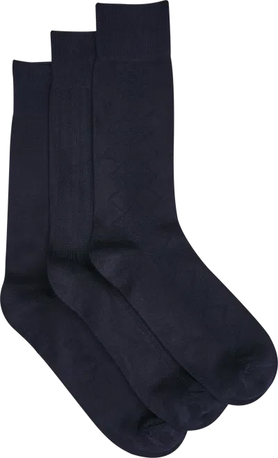Joseph Abboud Solid Bamboo Blend Socks, 3-pack