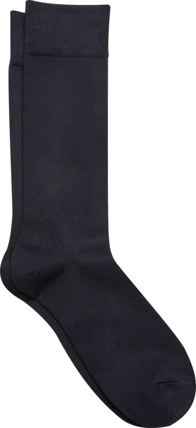 Joseph Abboud Solid Ribbed Lux Socks, 1-pair