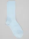 Joseph Abboud Solid Ribbed Socks, 1-pair In Blue