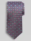 Joseph Abboud Squares Tie Charcoal - Size: One Size
