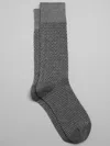 Joseph Abboud Textured Socks In Black