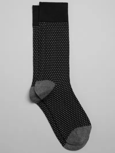 Joseph Abboud Textured Socks In Blue