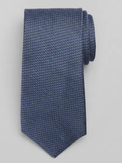 Joseph Abboud Textured Tie In Blue