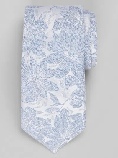 Joseph Abboud Tonal Lily Tie In Metallic
