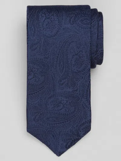 Joseph Abboud Tonal Paisley Fancy Tie In Blue