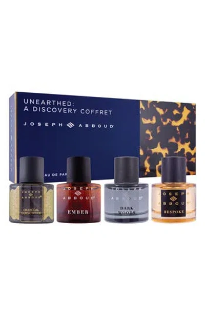 Joseph Abboud Unearthed: A Discovery Coffret 4-piece Fragrance Set In Multi