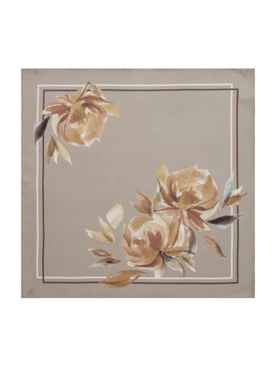 Joseph Abboud Watercolor Floral Silk Pocket Square