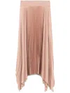 Joseph Ade Midi Skirt In Pink