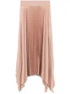 Joseph Ade Midi Skirt In Neutrals