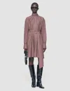 Joseph Agata Printed Silk Blend Dress In Multi