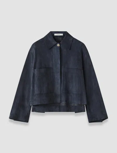 Joseph Aitna Light Suede Jacket In Multi