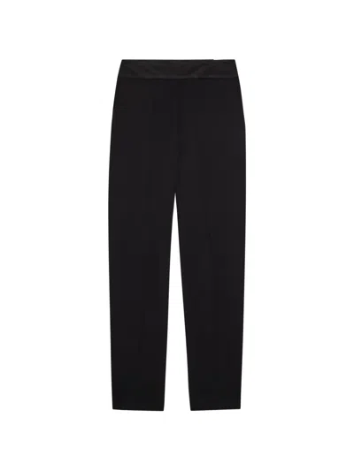 Joseph Aix Seam Detail Tailored Trousers In Black