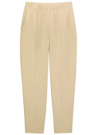 Joseph Aix Tapered-leg Woven Trousers In Neutral