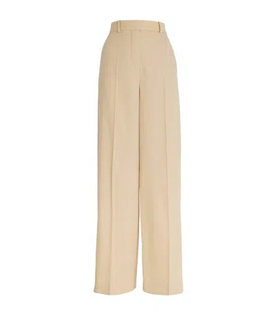 Joseph Alana Tailored Trousers In Gold