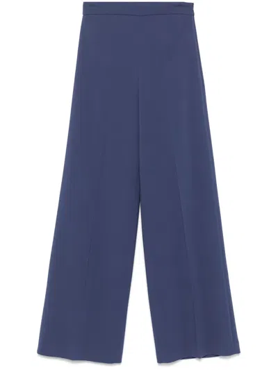 Joseph Alane Cady Wide-leg Trousers In Blue