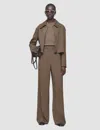 Joseph Alane Comfort Cady Trousers In Brown