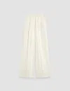 Joseph Alanel Soft Cotton Silk Trousers In Ivory