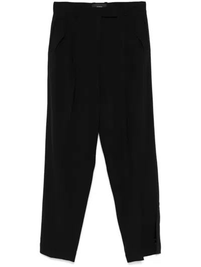 Joseph Light Gabardine Stretch Coleman Trousers In Black
