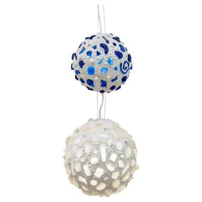 Pre-owned Joseph Algieri Cast Resin Ambrosia Pendant By  In Transparent