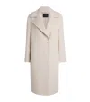 Joseph Alpaca-wool-silk Yves Coat In Neutral
