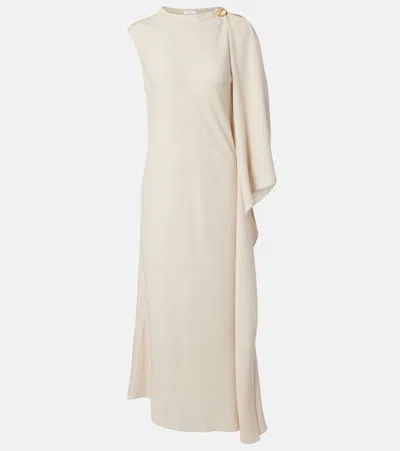 Joseph Aly Crêpe Maxi Dress In Neutral