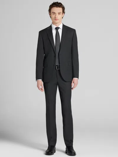 Joseph &amp; Feiss Joseph & Feiss Men's Slim Fit Suit Charcoal - Size: 30w X 30l,30w X 32l,32w X 30l,32w X 32l,33w X 30 In Black