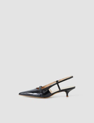 Joseph Anisa Patent Leather Slingback Shoes In Multi