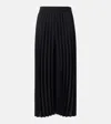 Joseph Anvers Airy Plissé Cropped Culottes