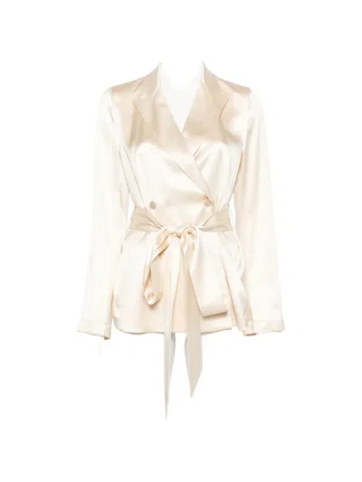 Joseph Archer Button-up Blazer In Neutral