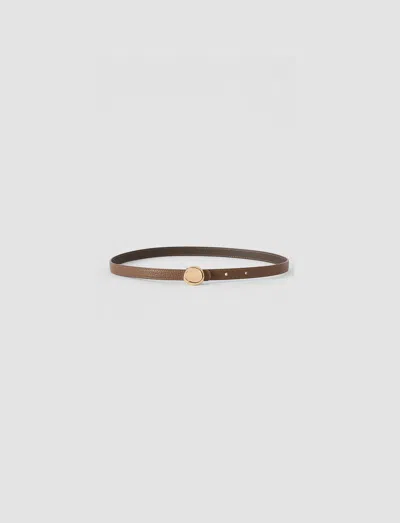 Joseph Arden Reversible Leather Belt In Brown