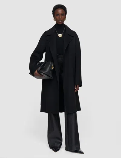 Joseph Arlina Double Face Cashmere Coat In Black