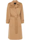Joseph Wool-cashmere Double Face Arline Coat In Brown