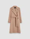 Joseph Arline Double Face Cashmere Coat In Blusher
