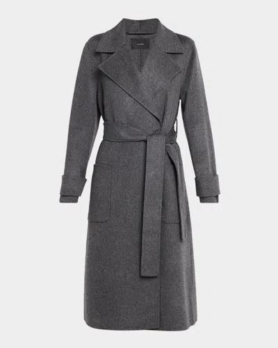 Joseph Arline Double-face Wool-cashmere Coat In Gray