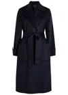 Joseph Arline Wool And Cashmere-blend Coat In Blue