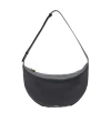 Joseph Bean Medium Leather Shoulder Bag In Black