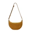 Joseph Bean Medium Suede Shoulder Bag In Brown