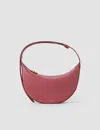 Joseph Bean Pebble Leather Bag In Pink