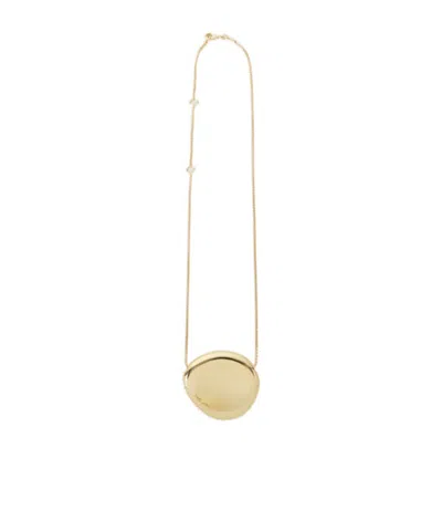 Joseph Bean Pendant Necklace In Gold