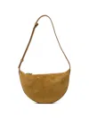 Joseph Bean Medium Suede Shoulder Bag In Brown