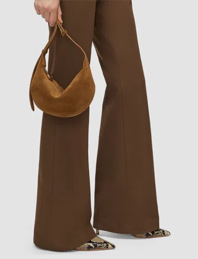 Joseph Bean Suede Bag In Brown