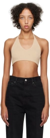 Joseph Beige Beach Bra Tank Top In 1283 Desert Combo