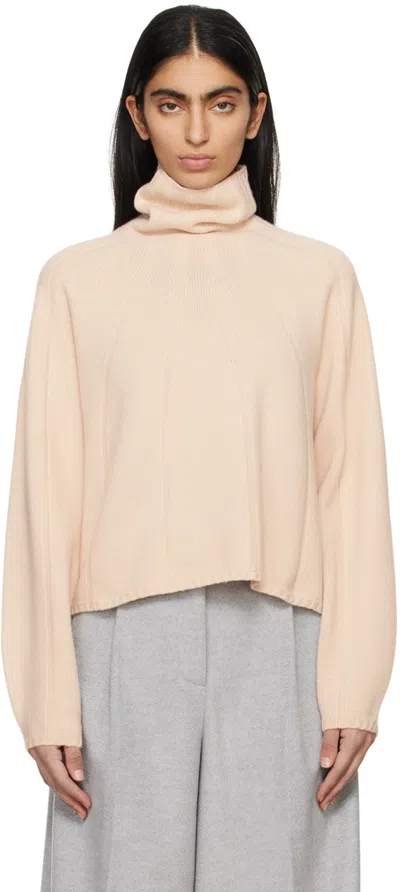 Joseph Beige Raglan Turtleneck In 1275 Parchment
