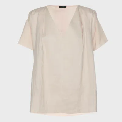Pre-owned Joseph Beige Ramie Top S