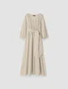 Joseph Bellan Cotton Sateen Dress In Neutral